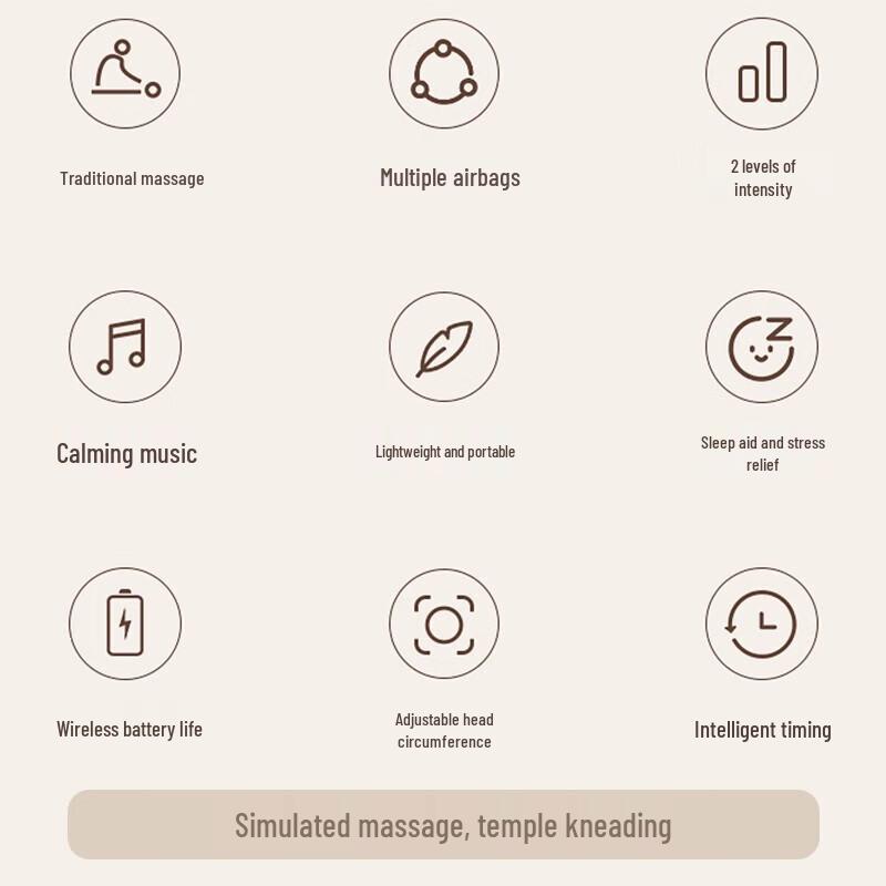 CLORIS Head Massager & Sleep Aid Device