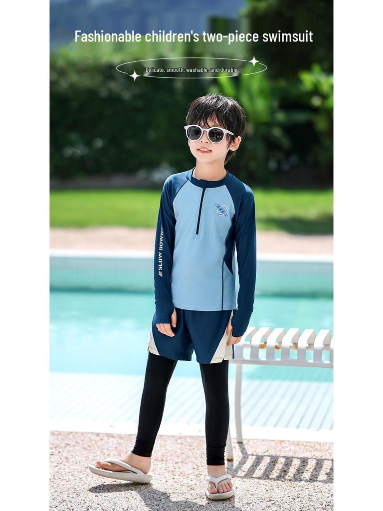 Boys' Split Style Swimwear Set - New Season