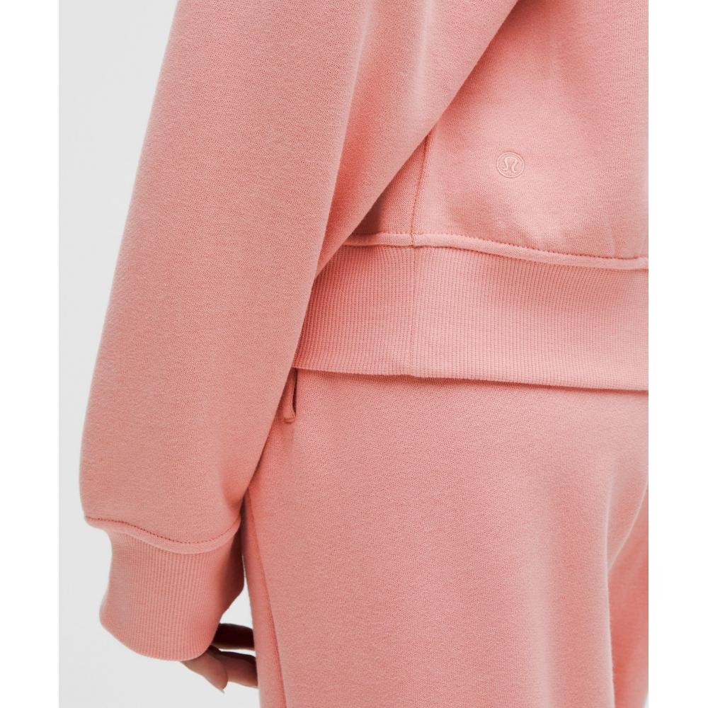 Lululemon Women S STeady State overSized Hoodie Tea roSe