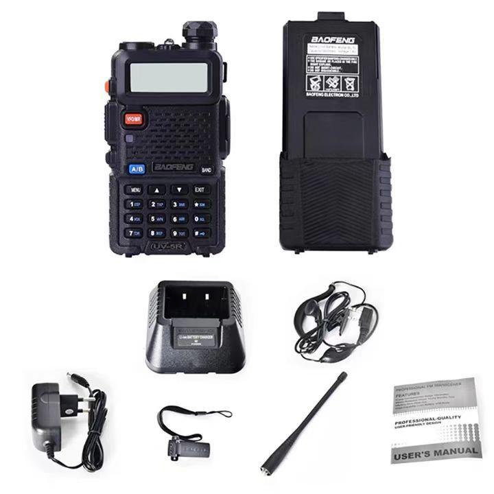 BAOFENG UV-5R High Power Dual-Band FM Handheld Walkie-Talkie