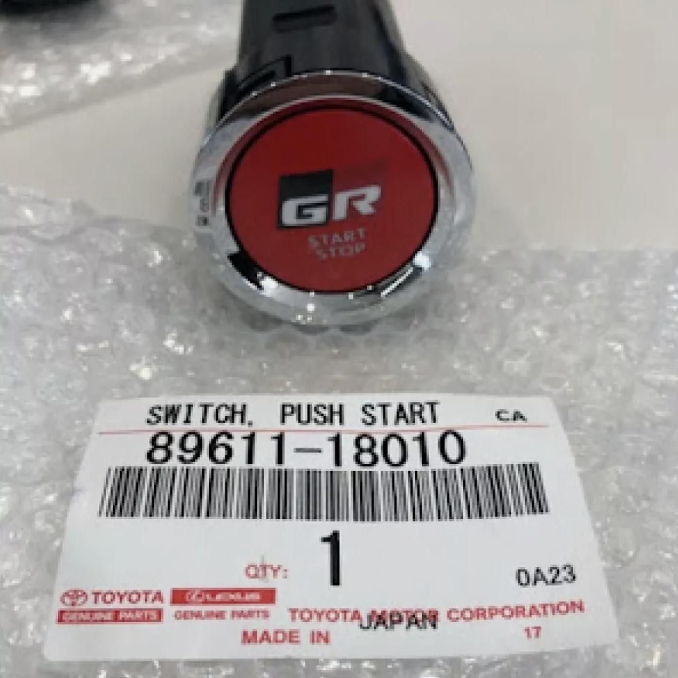 

TOYOTA Genuine GT86 FA20 ZN6 GR Push Start Switch 89611-18010