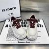 New versatile sports and leisure shoes heightened lace-up lightweight board shoes platform women's shoes