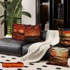 2D Southwestern Desert Sunset Throw Pillow Covers** Pattern Cushion Cover Suitable For Sofa Bedroom Car Pillow Cover