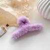 Women Plush Hair Claws Autumn Winter Hair Clips Hair Crabs Soft Girl Hairgrips Hair Accessories Barrette
