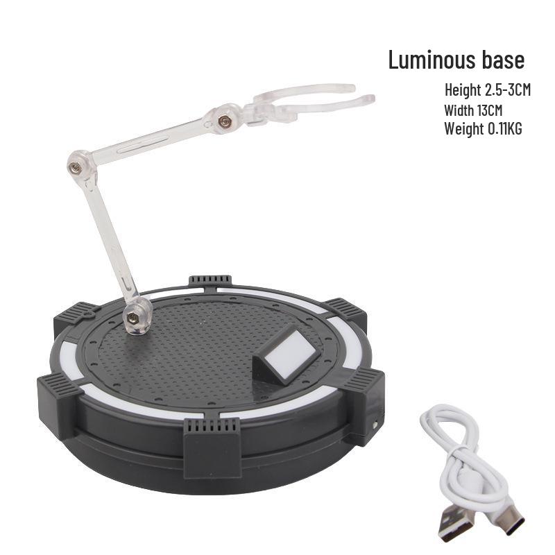 

Articulated Gundam Series Playable Doll Figure with Luminous Display Stand 2.5