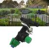 2PCS High Efficiency Mists Sprayer With Uniform Coverage Clamps On Hose Nozzle For Farming And Gardening