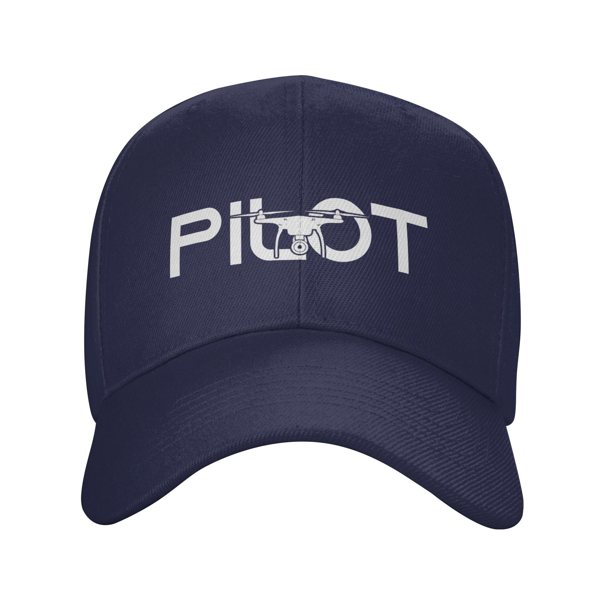 

Drone Pilot Merchandise Casual Baseball Cap Outdoor Gym Hip Hop Hats Summer Sun Unisex Men Streetwear Baseball Caps One Size