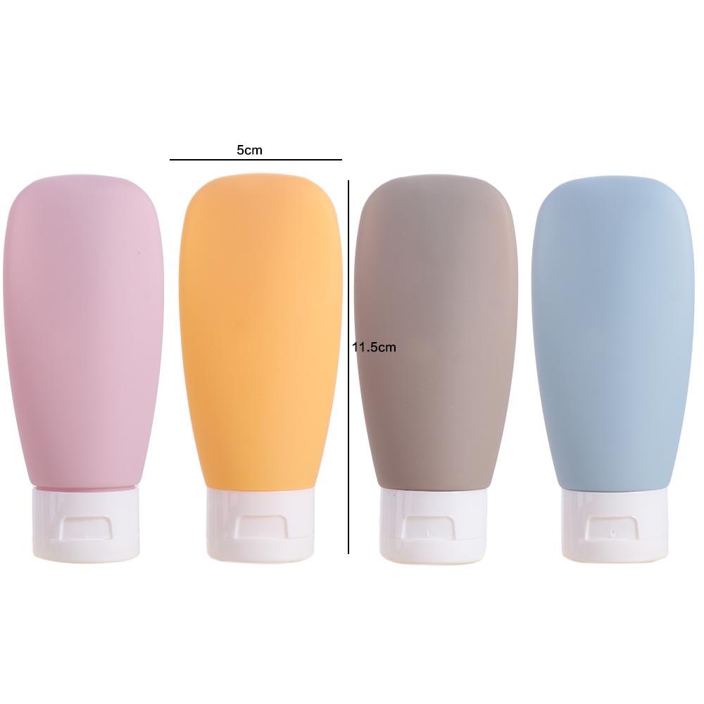 Refillable Hose Squeeze Bottle Flip-top Bottles Dispensing Empty Bottle  Cosmetic Container