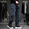Große Größen Herren Frühling und Herbst Casual Denim Hosen