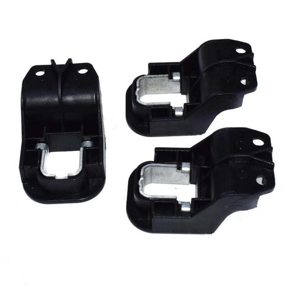 3pcs Headlight Tab Mounting Bracket Repair Kit For BMW X5 E70 02/2006-03/2010