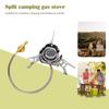 Split Camping Gas Stove with Hose and Storage Box Foldable Camp Gas Tank Stove Portable 4000W Lightweight Camping Supplies