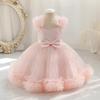 2026 Festival-Prinzessinnen-Tüllkleid für kleine Mädchen