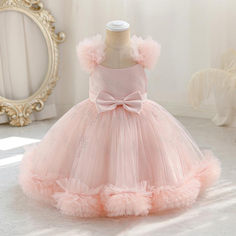 2026 Festival-Prinzessinnen-Tüllkleid für kleine Mädchen