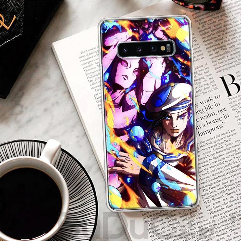 JoJo's Bizarre Adventure Hot Anime Cover For Samsung Galaxy S8 S9 Plus S10 Lite Note 8 9 10 Pro 20 Ultra S7 Edge M11 M21 M32 M51