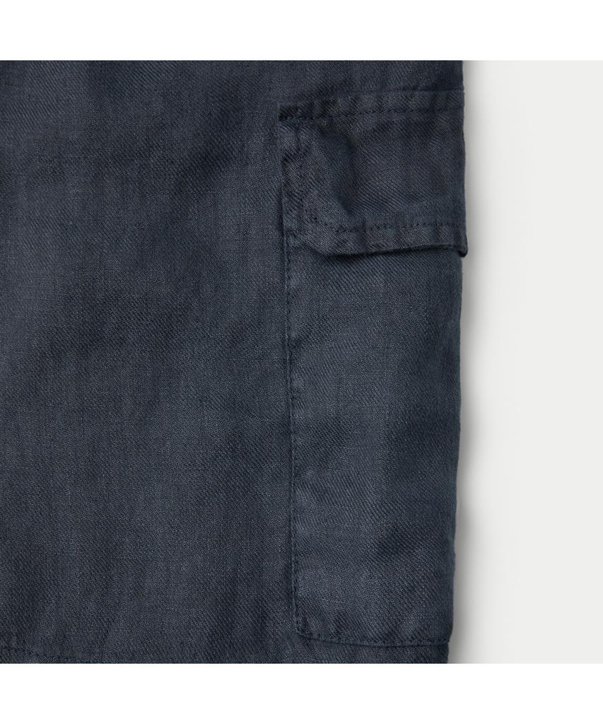 Silijeu Crossley Linen Shorts Sopom26101Bud