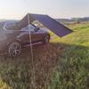 Car Camping Tent Car Tent Awning Camping Tent Sun Shade Awning Tent Waterproof SUV Tent Trunk Tent With Stakes & Ropes For
