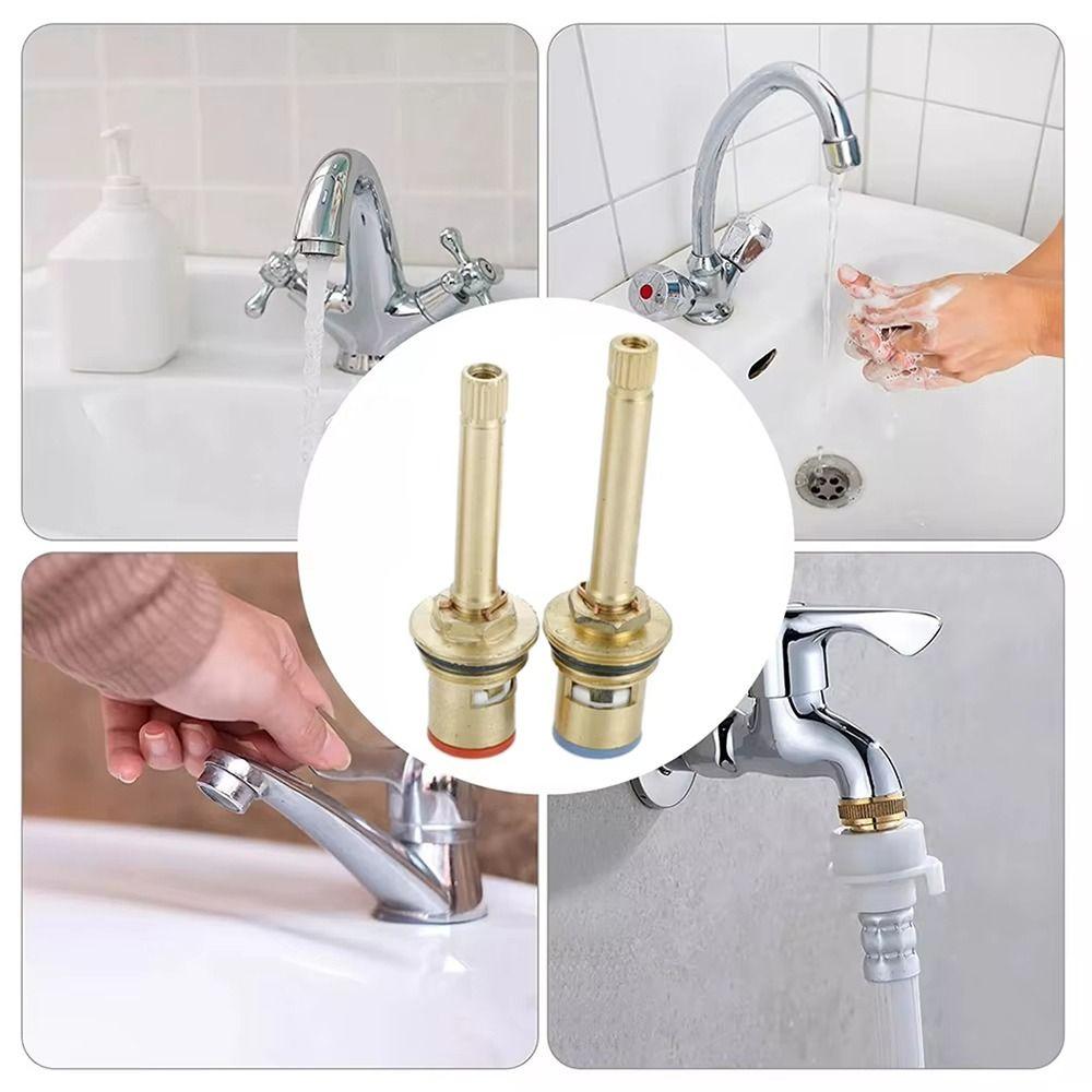1Pcs 76mm 82mm Faucet Cartridges Extended Top Valves Fittings Tap Valve Core For Bathroom Shower
