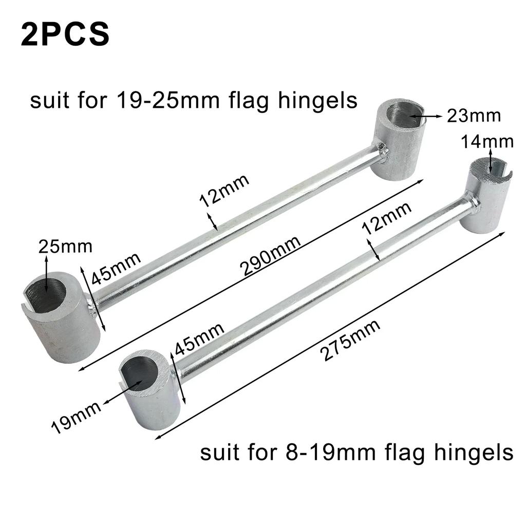 Professional Door Hinge Tuning Wrench Adjustment Spanner Tool, 8-19mm 19-25mm Adjustable Gaps Tool Suitable For Easy Fix Tool