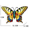 Neu Schmiedeeisen Schmetterling Wand Dekor Simulation Insekt Ornament Garten Kunst Metall Hängen Anhänger für Indoor Outdoor Windspiele