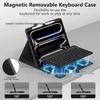 Compatible Bluetooth Keyboard Protective Case with Pen Slot for Xiaomi 5 Pro 11-inch Tablet - Magnetic Detachable Silicone Shell