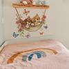 Self Adhesive Cat Hammock Decorative Wallpaper Waterproof Peel and Stick Removable Wall Sticker for Home Decor