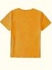 Bienen- und Waben-Damen-T-Shirt - Natur-Grafik, Lässiges gelbes Oberteil