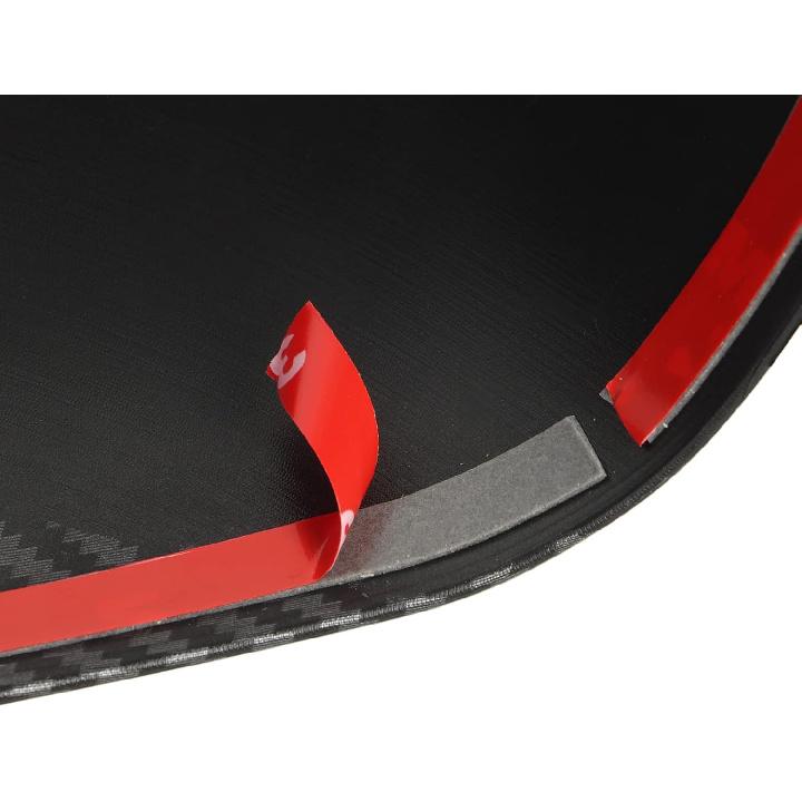 for Carbon Fiber Mirror Cover Car Exterior 2Pcs Door Mirror Cover Left Right Horn Replacement for 2015?2022 Carbon Fiber (Carbon Fiber)
