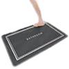 Simple Kitchen Moisture-wicking Cushion Bathroom Non-slip Door Mat Home Quick Drying Plush Diatom Mud Durable Durable