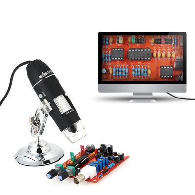 KKmoon USB-Digitalmikroskop mit 1600-facher Vergrößerung und OTG-Funktion, Endoskop, 8 LED-Licht