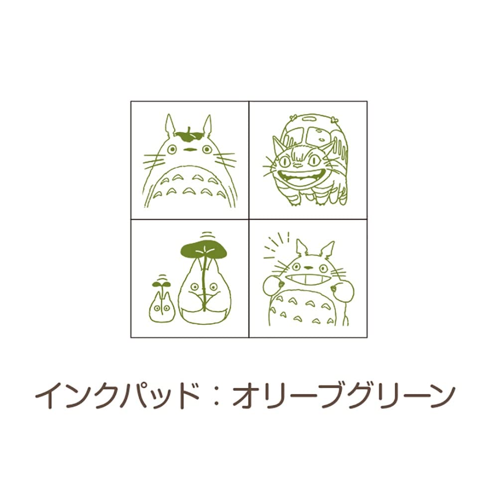 Beverly Studio Ghibli My Neighbor Totoro Stamp Mini Stamp Cat Bus SGM-015