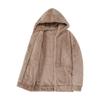 Arctic Velvet Men's Winter Hooded Cardigan - Loose Fit, Warm & Fluffy Style
