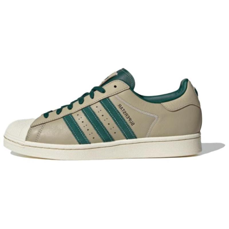 

Adidas Оригинальные кроссовки Superstar Tan Green IF1782 36