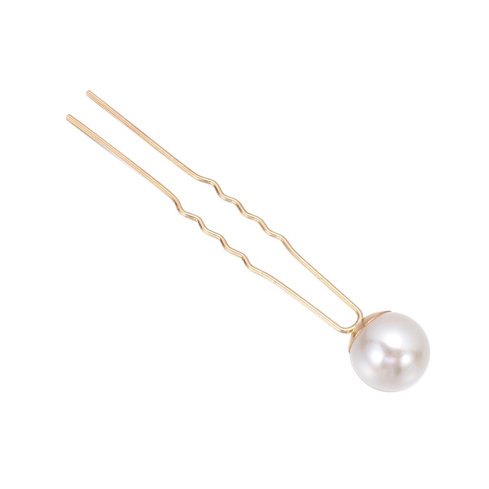 16Pcs/Pack Women Wedding Accessories U Shape Hair Clip Pearl Hair Pins Pearl Hair Stick Headwear