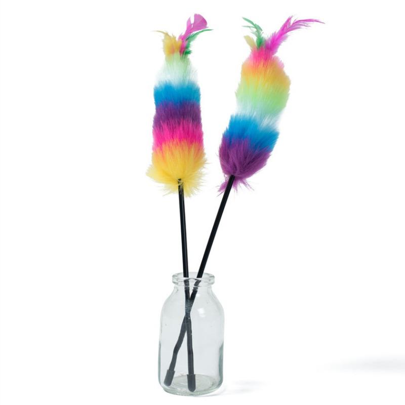 

Разноцветная шерстяная игрушка для кошки, игрушка для взаимодействия с кошкой, игрушка для кошки, игрушка для кошки 37cm 1pc