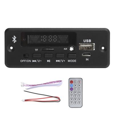 02CABT Decodierungskarte Universal-WAV-Decodierungsmodul MP3-Decodierungskarte mit Bluetooth-AnrufSchwarz