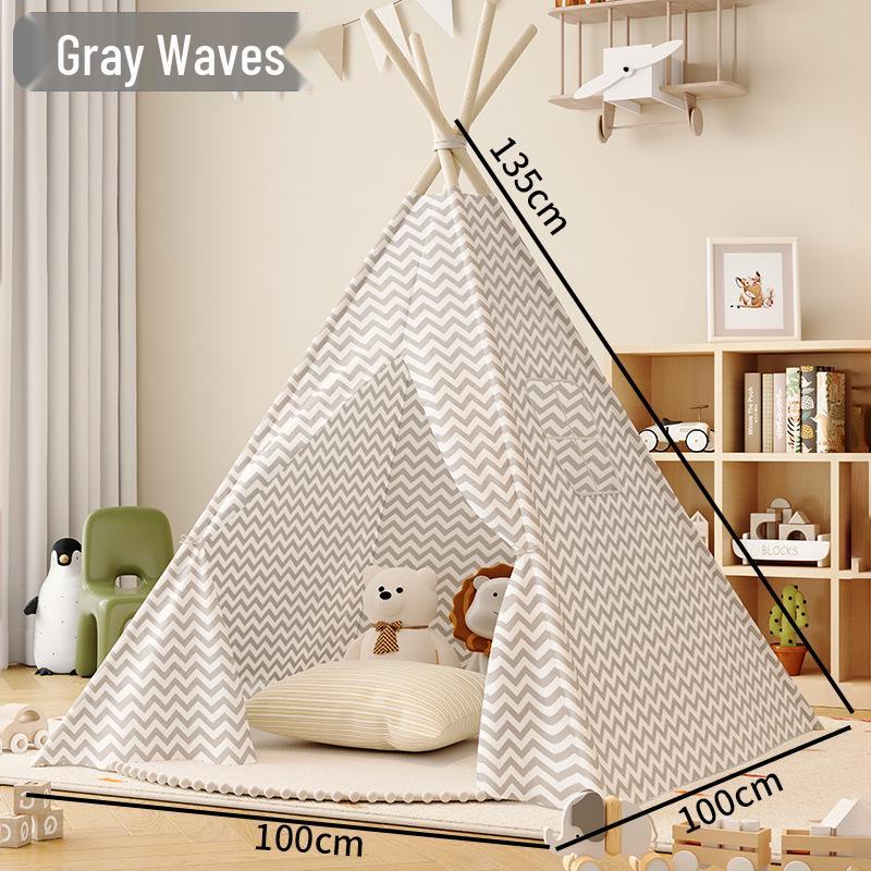 Kinder Indoor Zelt Spielhaus: Baby Spielzeug, Leseecke, Prinzessinnen Nachttisch Geschenk