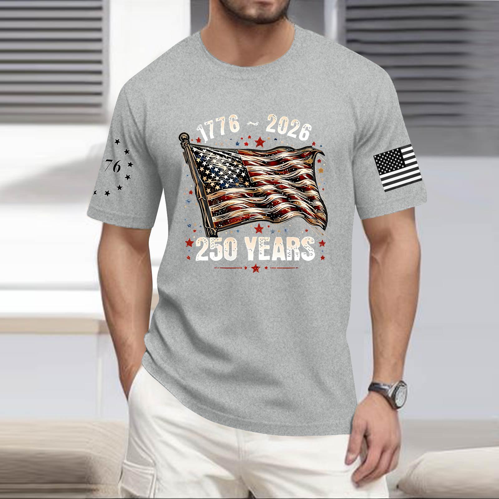 

Men s Casual Round Neck Lightweight Short-Sleeve Top M