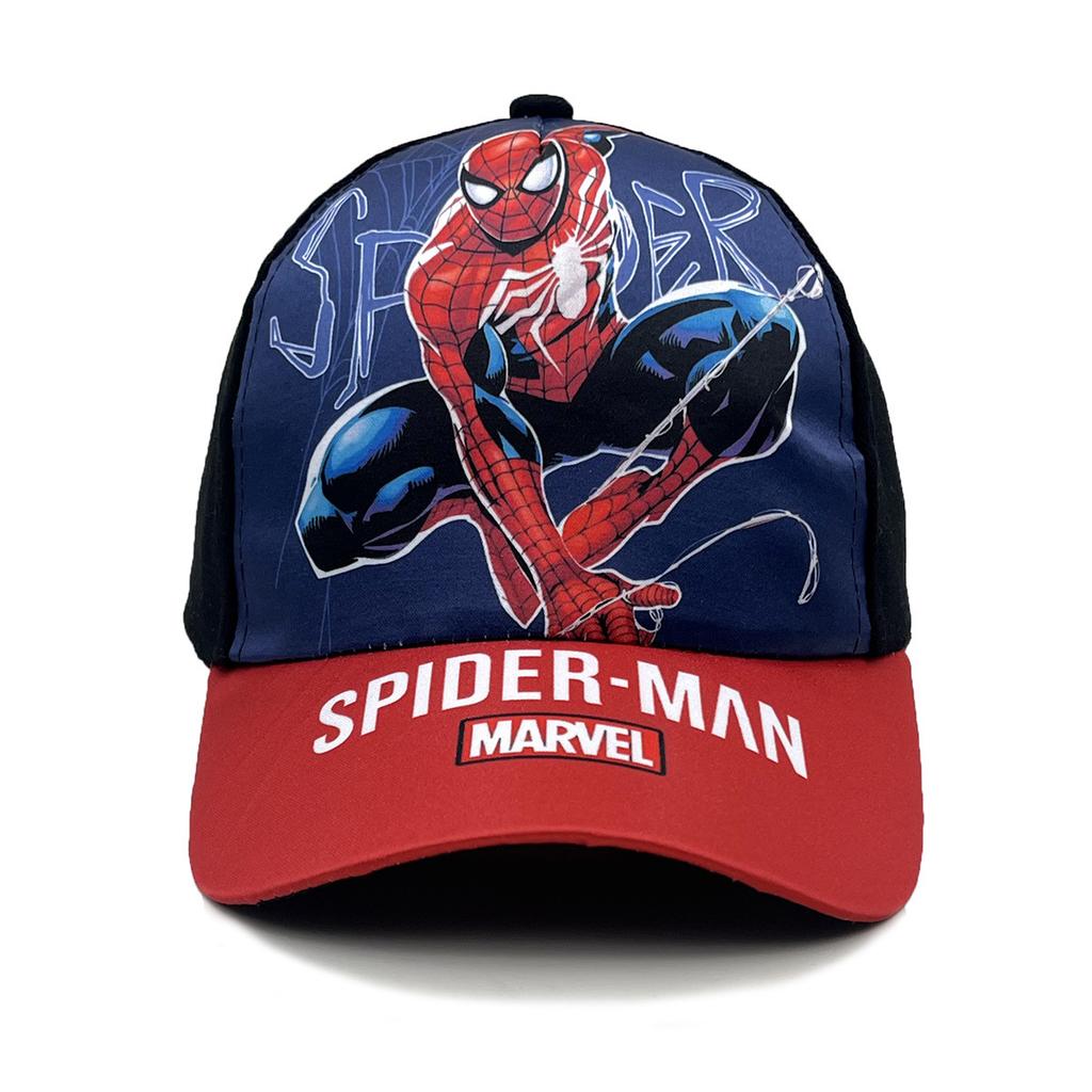 New Spider Cartoon Peripheral Printing Children's Baseball Cap Wide Brim Spring and Summer Cartoon Sun Hat