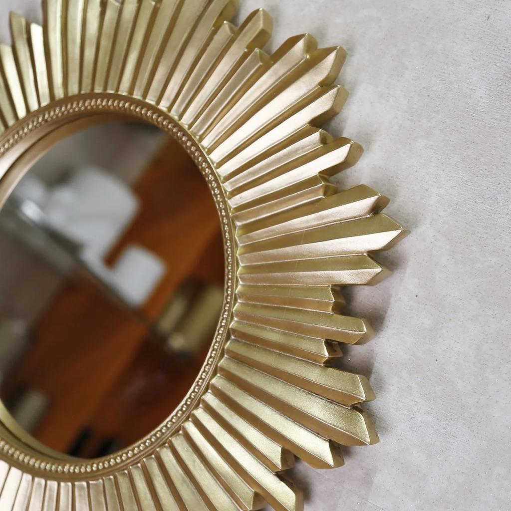 Armanda Wall Mirror In Gold Color