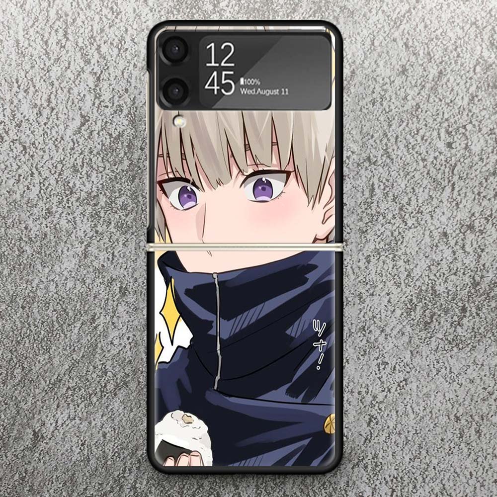 Kaisen J-Jujutsu Inumaki Toge Zflip7 Zflip6 Zflip5 Phone Case For Samsung Z Flip 7 6 4 5 3 Flip4 Flip5 Flip6 5G Cover Shell Fund