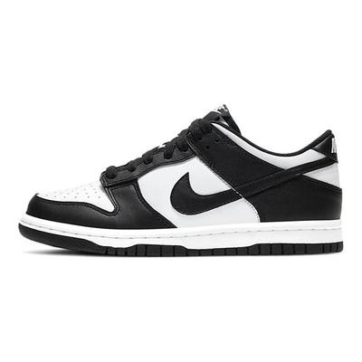 Baskets Dunk Low GS Noir Blanc Pour Enfants CW1590-100