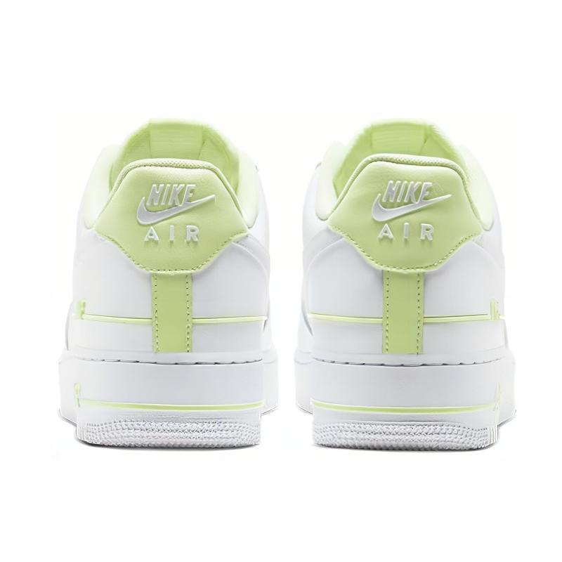Nike Air Force 1 Low Double Air Low White Barely Volt Sneakers CJ1379-101