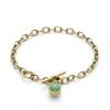 Olivia Burton Trend Aventurine Cabochon Gold Gemstone Toggle Bracelet Women's (24100355)