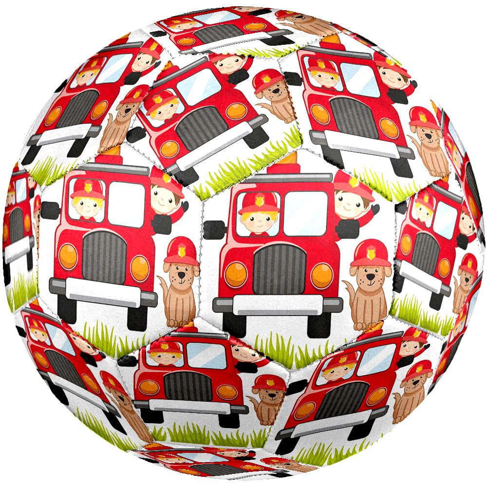 Firefighters Theme Size 5 Soccer Ball, Suitable for Both Indoor and Outdoor Matches, a Gift Suitable for Everyone.