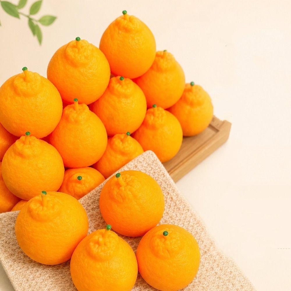 Soft TPR Ugly Tangerine Ball Skin Squeeze Toy DIY Pressure Ball Kit Adults Beginners