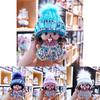 Crystal-studded Monchhichi Keychain Knit Hat Mink Pendant Arcade Prize Exchange Gift