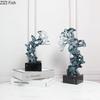 Transparent Taihu Stone Rockery Creative Resin Crafts Sculpture Desk Ornaments Artwork Living Room Decoration Modern Home Decor
