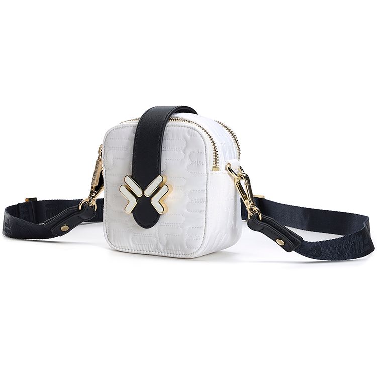 FILA Fashion Casual Commuter Polyurethane Crossbody Bag Small Women bags F13W241165F-WT