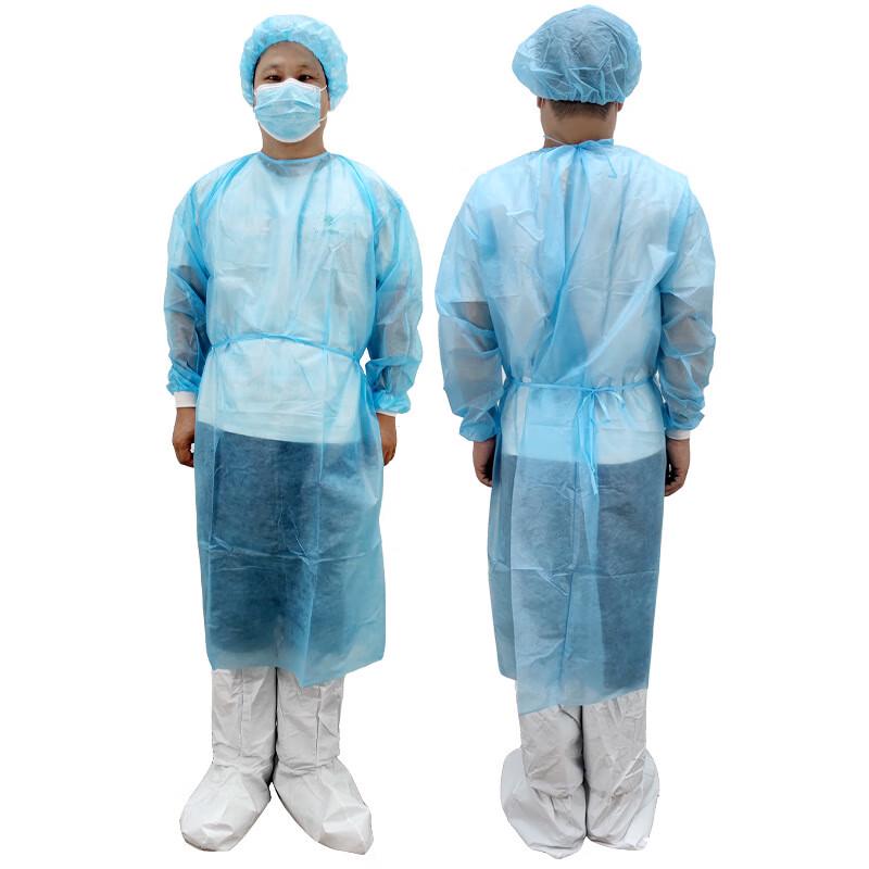Disposable Protective Coverall Suit (10-Pack) XL