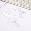 Paper Dovetail Clamp Office School Student Stationery Memo Clip Page Holder Fixing Clips Paperclips